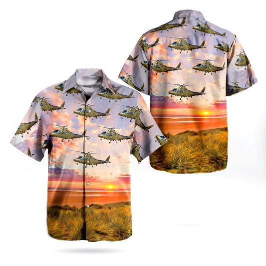 Belgian Land Component Agusta A-109HO (A-109BA) Hawaiian Shirt