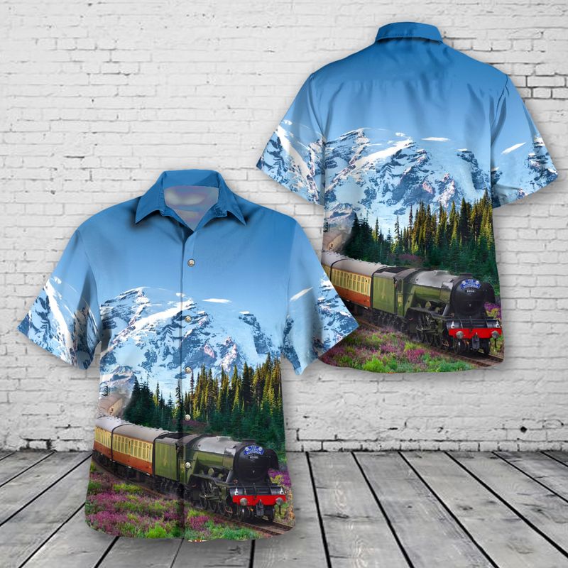 LNER Class A3 4472 Flying Scotsman Hawaiian Shirt