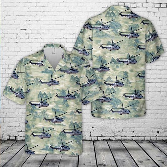 Mexico Air Force Airbus Helicopters H225M Hawaiian Shirt