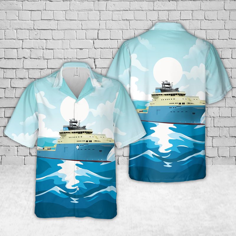 Maersk Vessel Hawaiian Shirt