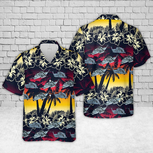 US Air Force Sikorsky MH-53 Pave Low Hawaiian Shirt