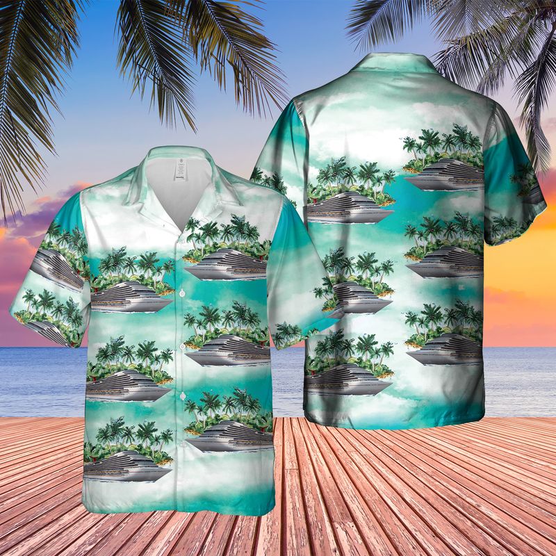 US Cruise Ship Hawaiian Shirt