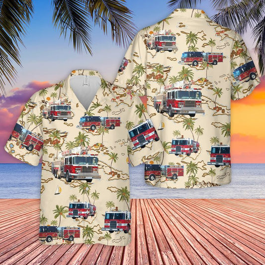 Great Bend Fire - EMS Department Hawaiian Shirt