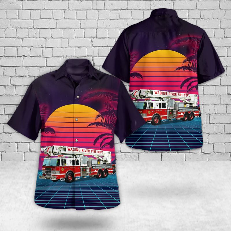 Wading River, New York, Wading River Fire Department Hawaiian Shirt