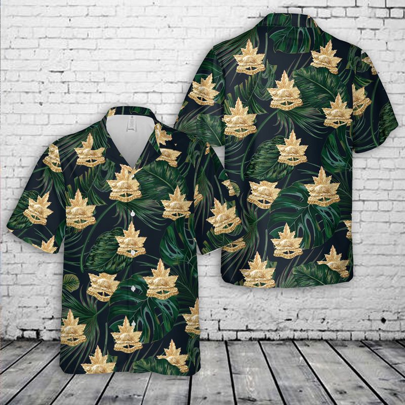 Canadian Army, The Oxford Rifles Hawaiian Shirt