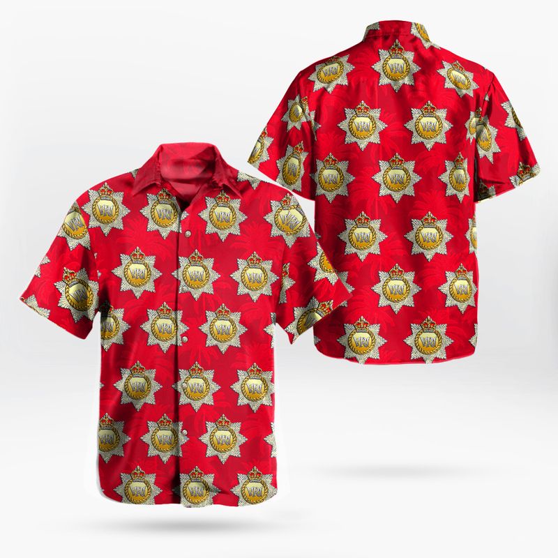 The Royal Canadian Regiment (RCR) Hawaiian Shirt