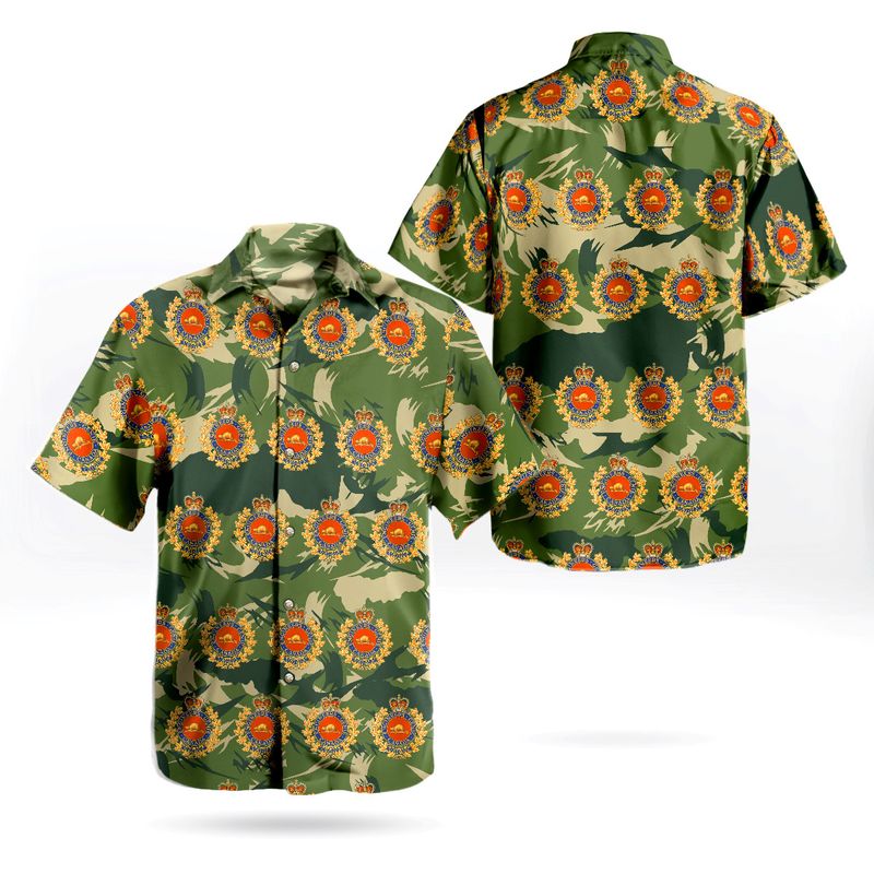 Canadian Military Engineers (CME) Hawaiian Shirt