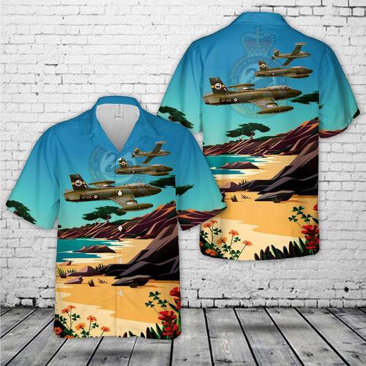 Royal Australian Air Force No. 25 Squadron Macchi MB-326 Hawaiian Shirt