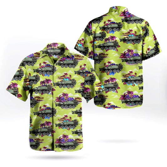 Canadian Army MRV Bison (Maintenance and Recovery Vehicle) Hawaiian Shirt