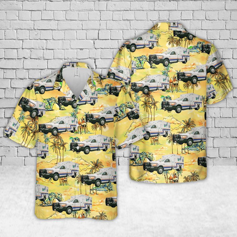 Gadsden County EMS Florida Hawaiian Shirt