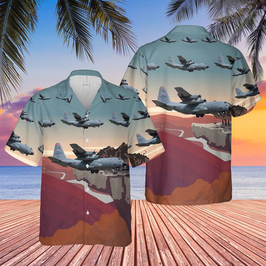 USAF Arkansas Air National Guard 189th Airlift Wing C-130H Hawaiian Shirt