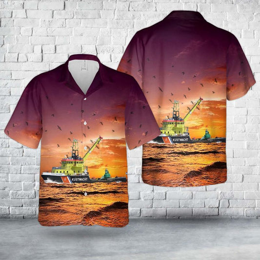 Netherlands Coastguard Frans Naerebout buoy maintainer Hawaiian Shirt