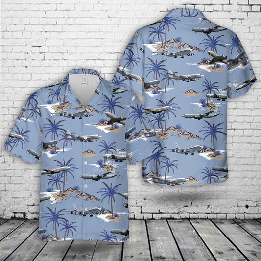 US Air Force Boeing OC-135B Open Skies Hawaiian Shirt