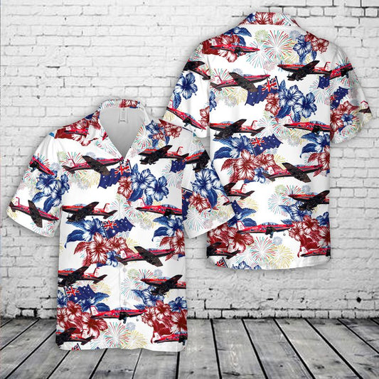 Royal Australian Air Force Australia Day Pilatus PC-21 Hawaiian Shirt