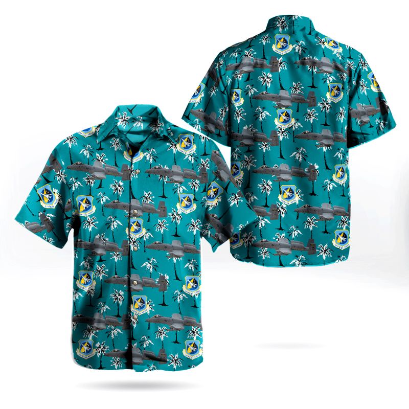 Indiana Air National Guard 122nd Fighter Wing Fairchild A-10C Thunderbolt II Hawaiian Shirt