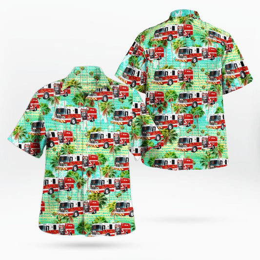 Live Oak Fire Department, Texas Hawaiian Shirt