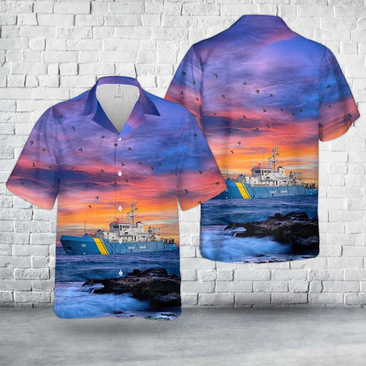Swedish Coast Guard vessel KBV 181 Gotland Hawaiian Shirt