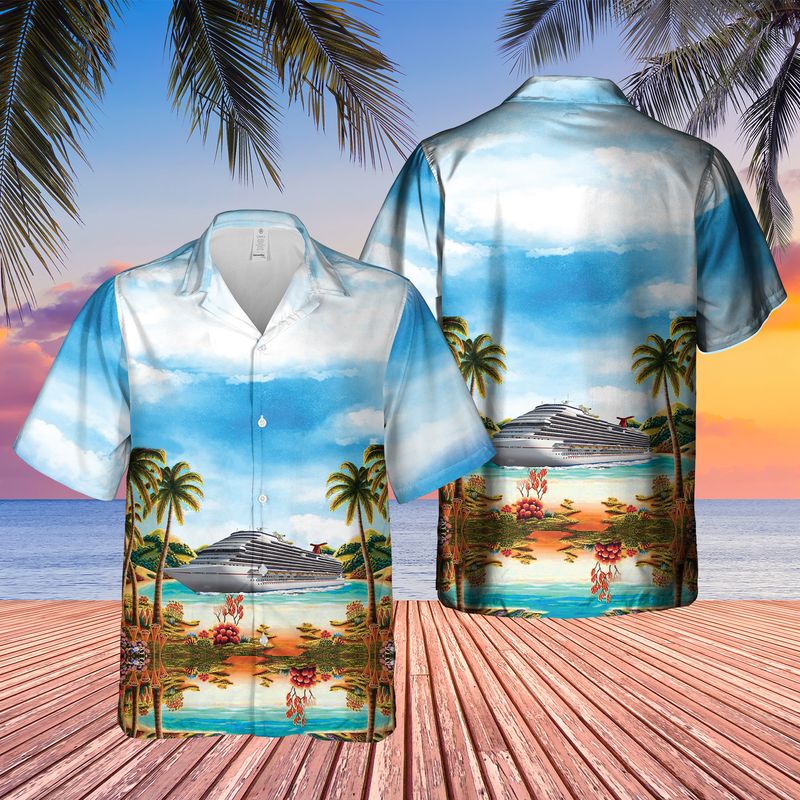 US Cruise Ship Hawaiian Shirt