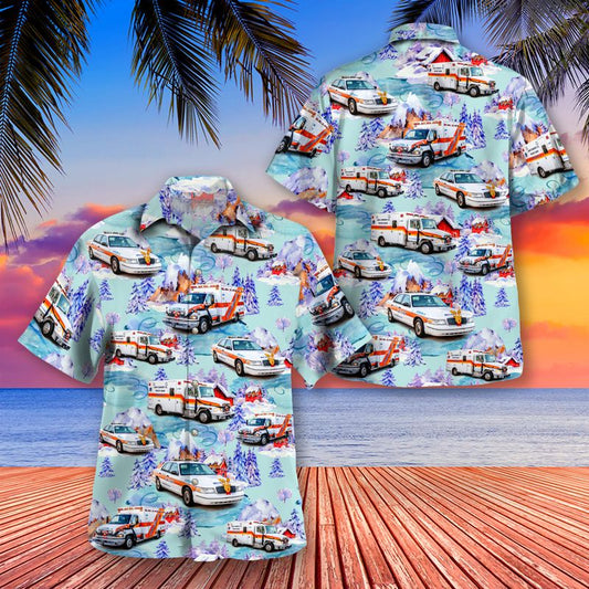 Lower Somerset EMS Hawaiian Shirt