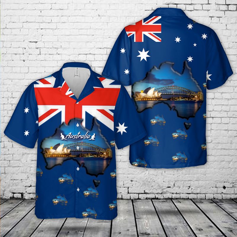 Australia Day Hawaiian Shirt