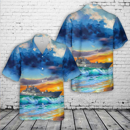 Royal Navy HMS Edinburgh (D97) Hawaiian Shirt