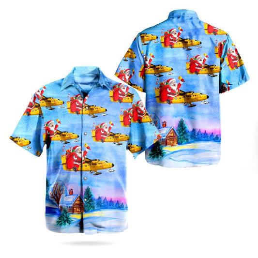 Santa Claus RCAF De Havilland Canada CC-138 Twin Otter (DHC-6-300) Hawaiian Shirt