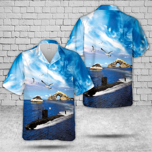 Royal Navy HMS Tireless (S88) Hawaiian Shirt