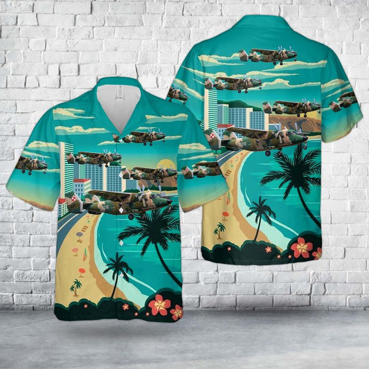 Polish Air Force PZL-Mielec M-28B/PT Skytruck Hawaiian Shirt