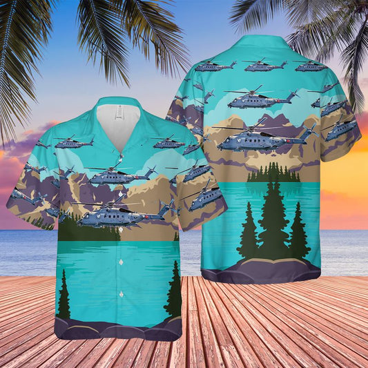 Royal Canadian Air Force Sikorsky CH-148 Cyclone Hawaiian Shirt