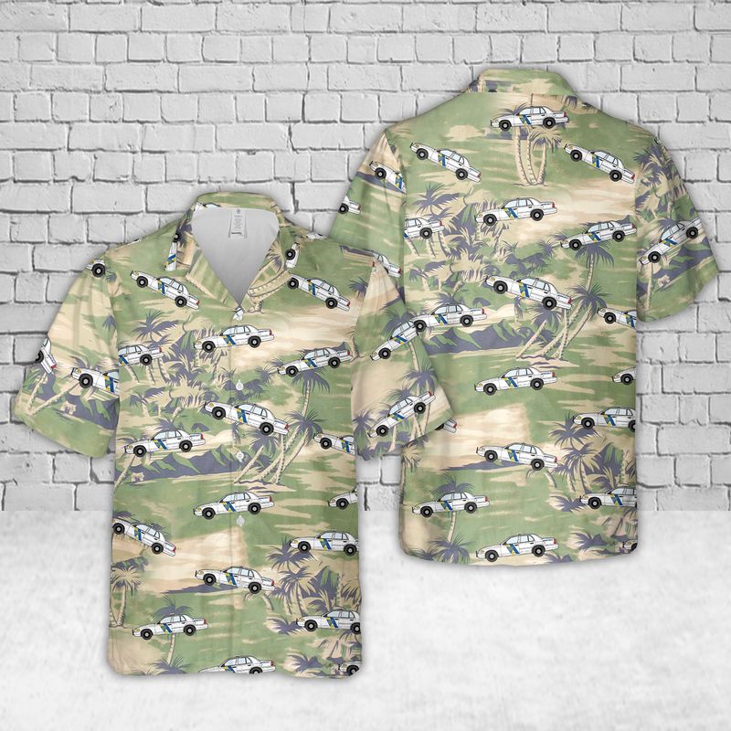 New Jersey State Police Hawaiian Shirt