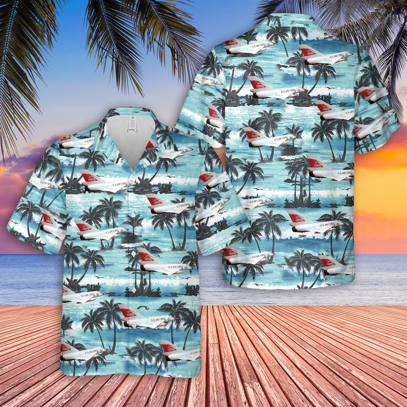 US Air Force F-106A of the 87th FIS Hawaiian Shirt