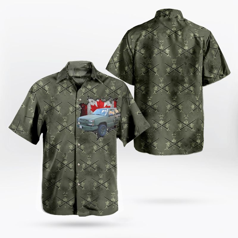 Canadian Army MilCOTS Hawaiian Shirt