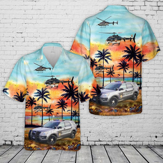 Pennsylvania State Police Vehicles Hawaiian Shirt