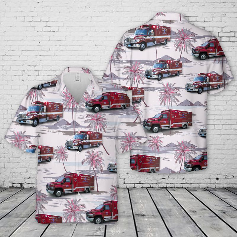 Fairhaven Fire and EMS Hawaiian Shirt