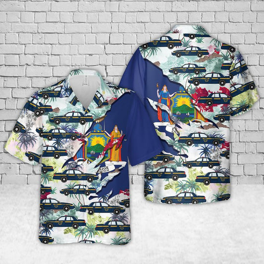 New York State Police Hawaiian Shirt