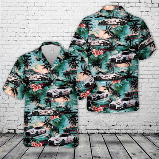 Gt-R Nismo GT3 Hawaiian Shirt