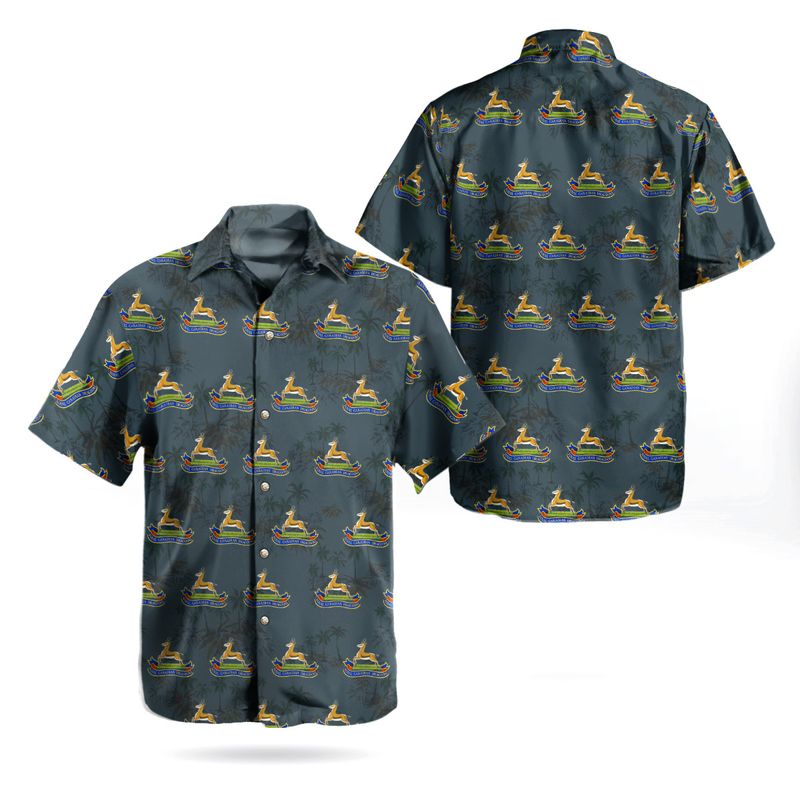 The Royal Canadian Dragoons (RCD) Hawaiian Shirt