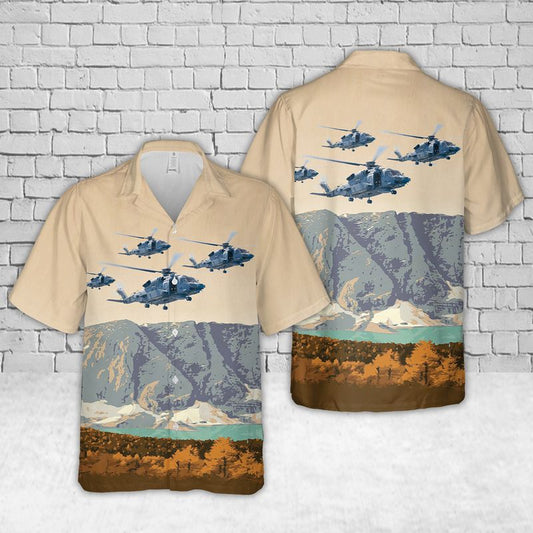 RCAF Sikorsky CH-148 Cyclone Hawaiian Shirt