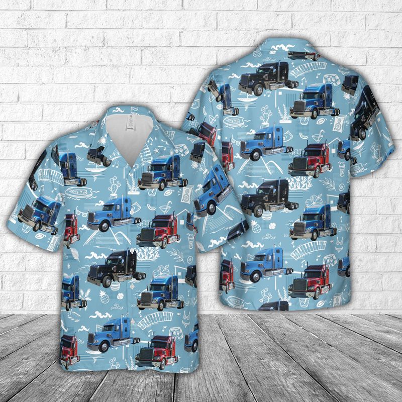 Freightliner Coronado Hawaiian Shirt