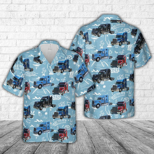 Freightliner Coronado Hawaiian Shirt