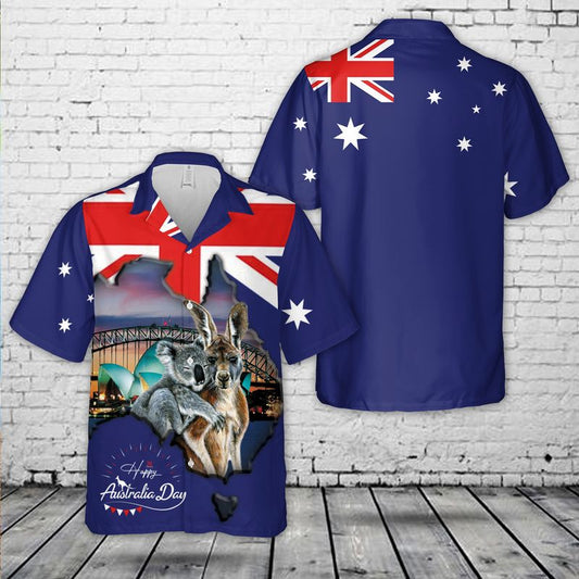 Happy Australia Day Hawaiian Shirt