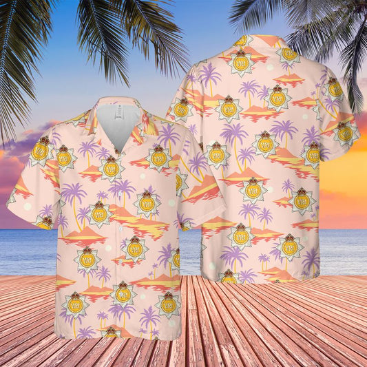 Canadian Army, The Royal Canadian Regiment (The RCR) Hawaiian Shirt