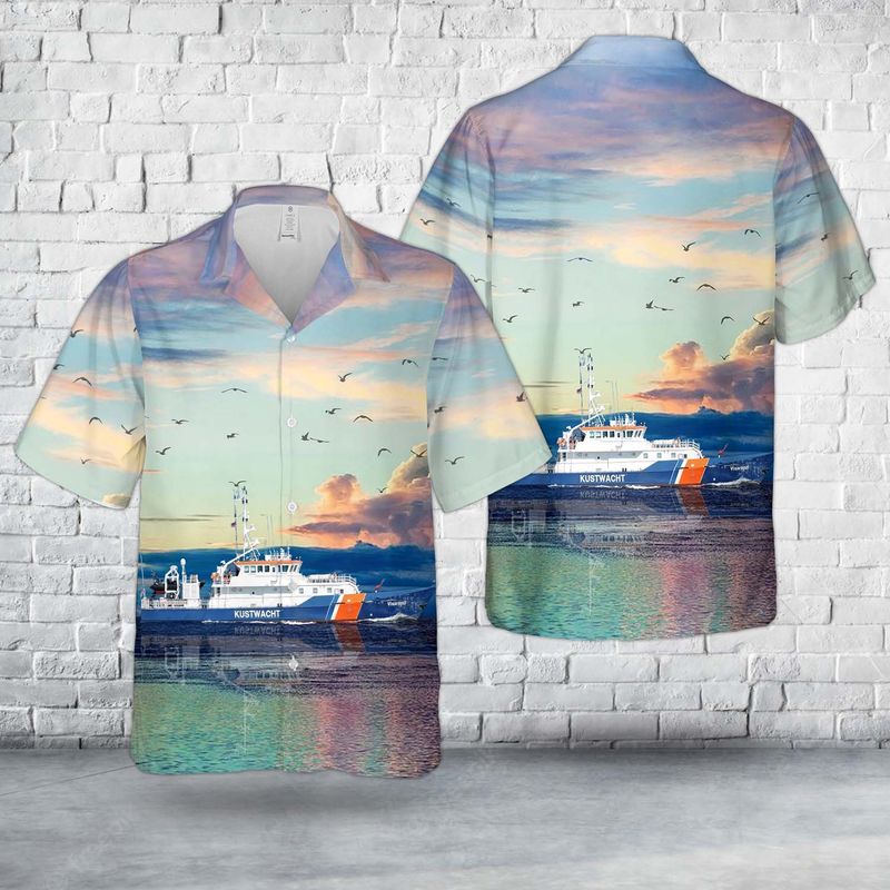 Netherlands Coastguard Visarend Hawaiian Shirt