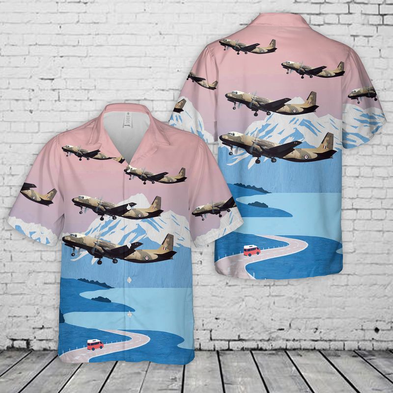 No. 1 Squadron RNZAF Hawker Siddeley Andover C1 Hawaiian Shirt