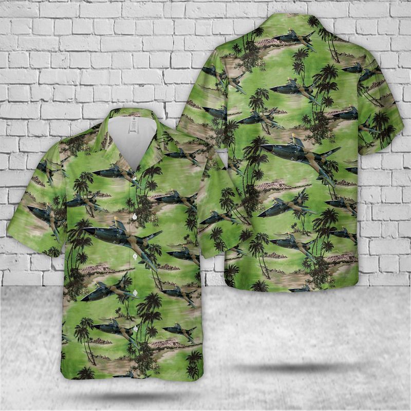 US Air Force F-105 Wild Weasel Hawaiian Shirt