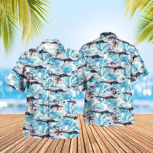 RCAF Bombardier CC-144 Challenger Hawaiian Shirt