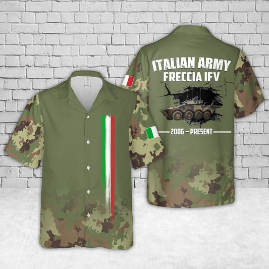 Italian Army Freccia IFV Hawaiian Shirt
