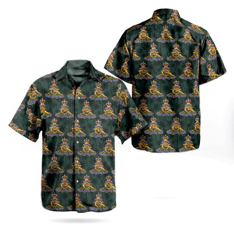 Royal Regiment of Canadian Artillery Hawaiian Shirt