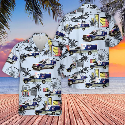 Logan County EMS Hawaiian Shirt