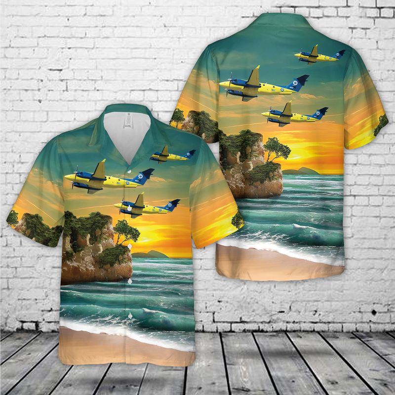 Hellenic Air Force Hawker Beechcraft 350C King Air (B300C) Hawaiian Shirt